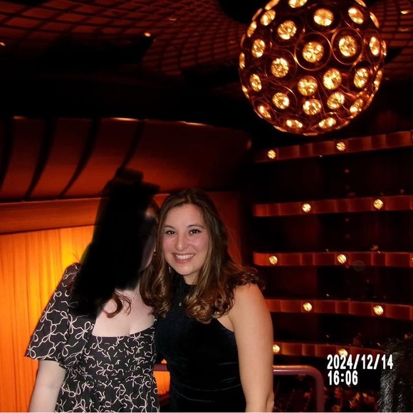 ASTR the Label Navy Blue Velvet One-Shoulder Dress - Picture 4 of 4